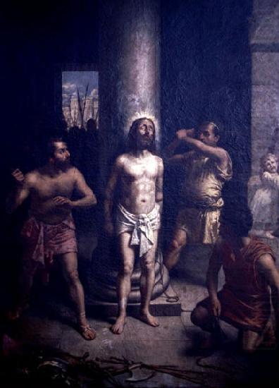 Flagellation of Christ, Oscar Pereira da Silva
